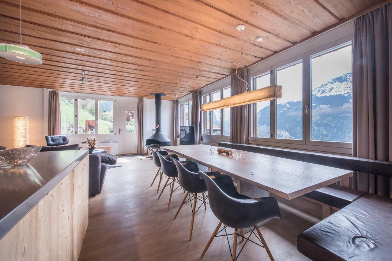 Schweizerheim Residence 11 Wengen Exteriér fotografie