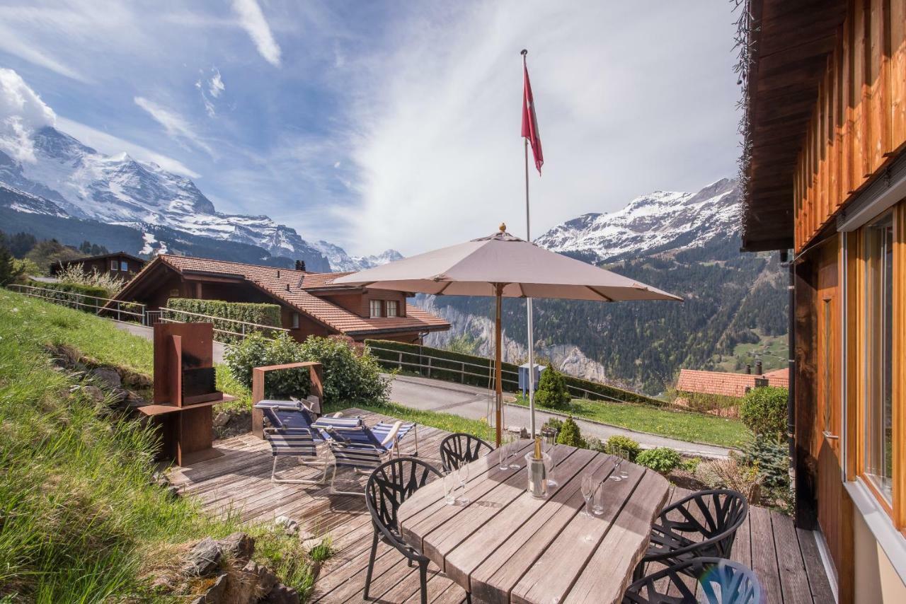 Schweizerheim Residence 11 Wengen Exteriér fotografie