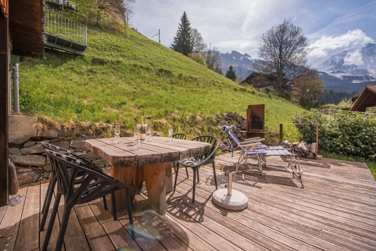 Schweizerheim Residence 11 Wengen Exteriér fotografie