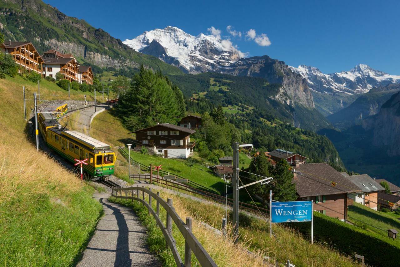 Schweizerheim Residence 11 Wengen Exteriér fotografie